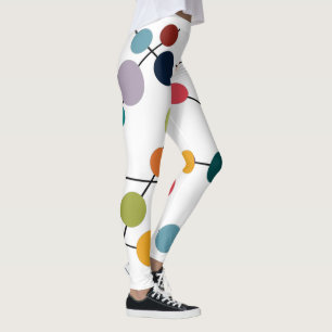 Mid-Century Modern Olives Leggings