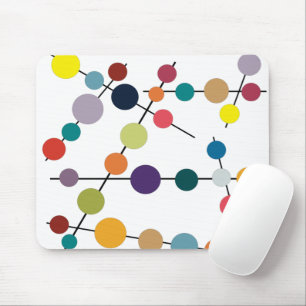 Mid-Century Modern Olives Mouse Pad