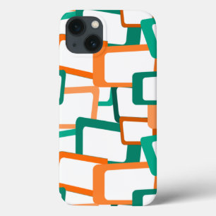 Mid-Century Modern Rectangles iPhone 13 Case