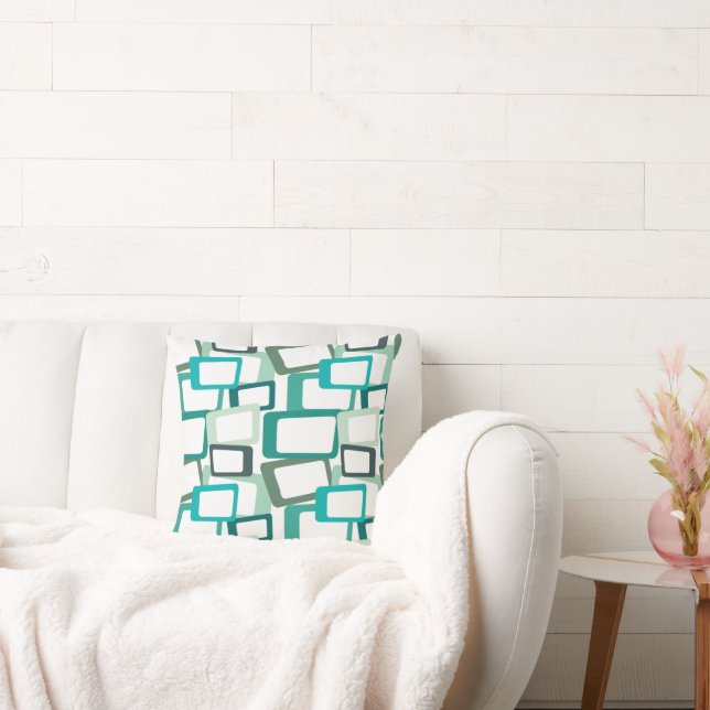Mid-Century Modern Rectangles Cushion (Couch)