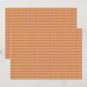 Mid Century Modern Repeat Pattern Holiday Card