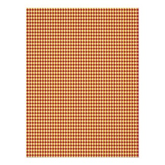 Mid Century Modern Repeat Pattern Poster