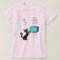 Mid Century Modern Retro Atomic Funny Cat with Fis