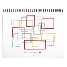 Mid Century Modern Retro Original Art