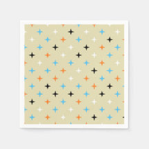 Mid Century Modern Retro Starburst Pattern