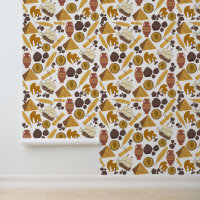 mid century modern retro Vintage Mediaeval Art