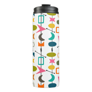 Mid-Century Modern Skewers Thermal Tumbler
