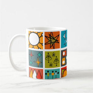 Mid-Century Modern Smorgasbord Coffee Mug