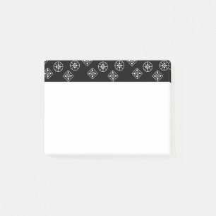 Mid-Century Modern Snowflakes Post-it Notes