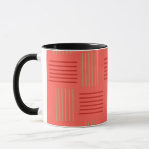 Mid-Century Modern Spring/Summer Weave  Mug