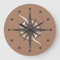 Mid Century Modern Sputnik Starburst Sepia
