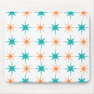 Mid-Century Modern Starburst 1.0 Mouse Pad