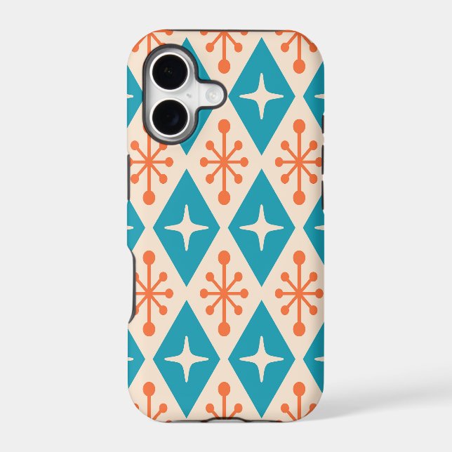 Mid-Century Modern Starburst Pattern (Back)