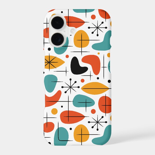 Mid Century Modern Starburst Pattern (Back)