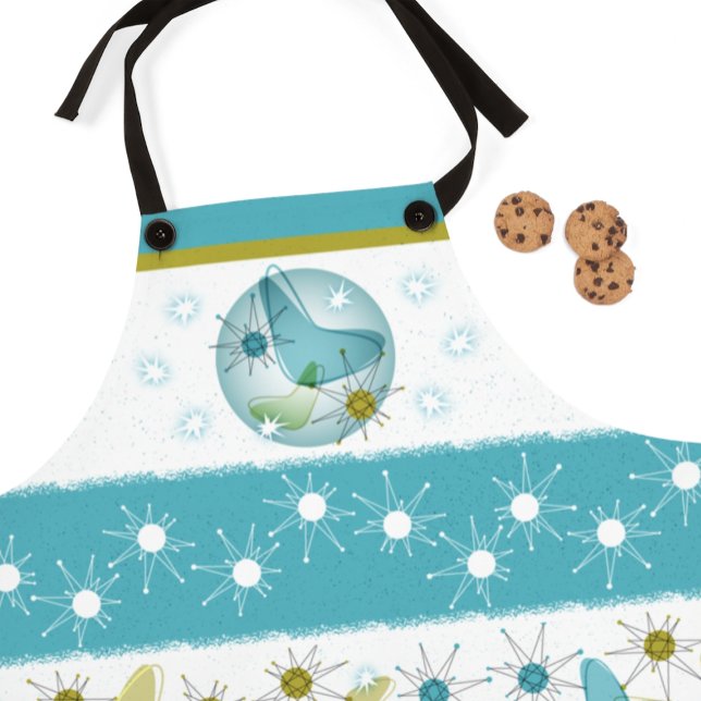 Mid-Century Modern Starburst Unisex Apron. Apron (Creator Uploaded)