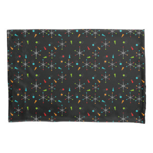 Mid-Century Modern Starbursts ll Pillowcase