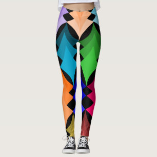 Mid-Century Modern Stars Leggings
