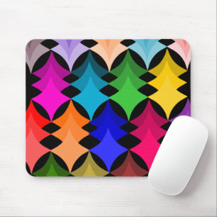 Mid-Century Modern Stars Mouse Pad