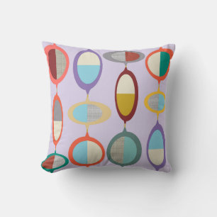 Mid-Century Modern Style 73 Throw Pillow