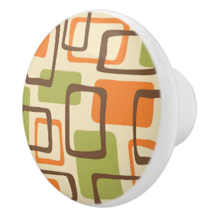 Mid Century Modern Style Ceramic Knob