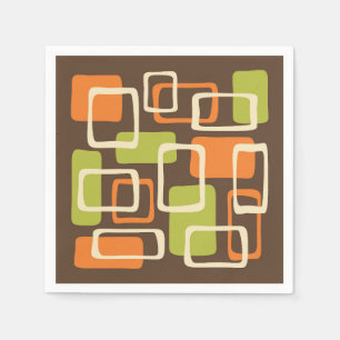 Mid Century Modern Style Napkin