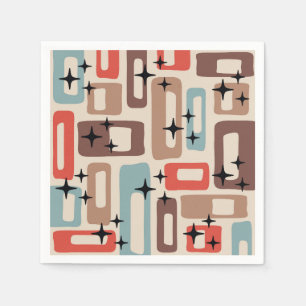 Mid Century Modern Style Napkin