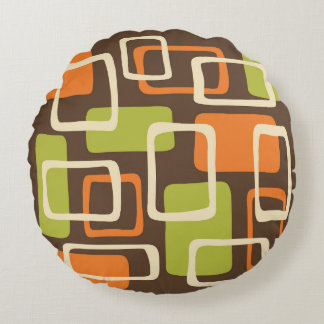 Mid Century Modern Style Round Cushion