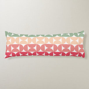 Mid-Century Modern Summer Sunset    Body Cushion