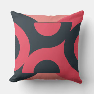 Mid-Century Modern Summer Sunset Cushion