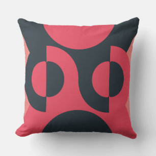 Mid-Century Modern Summer Sunset Cushion