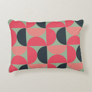 Mid-Century Modern Summer Sunset Decorative Cushion