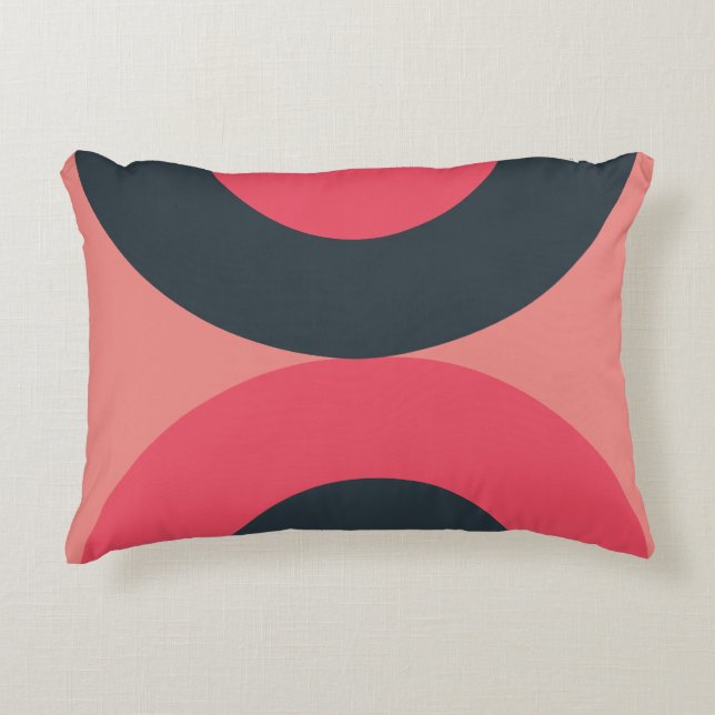Mid-Century Modern Summer Sunset     Decorative Cushion (Front)
