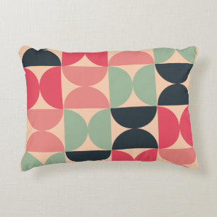 Mid-Century Modern Summer Sunset   Decorative Cushion