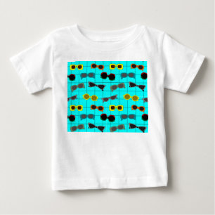 Mid-Century Modern Sunglasses Baby T-Shirt