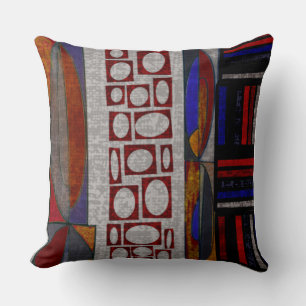 Mid-Century Modern Throw Pillow