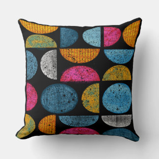 Mid-Century Modern Throw Pillow