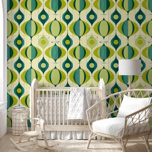 Mid-Century Modern Vibe Wallpaper (Kids)