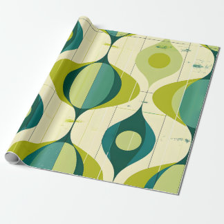 Mid-Century Modern Vibe Wrapping Paper