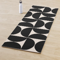 Mid Century Modern Vintage Pattern Black And White