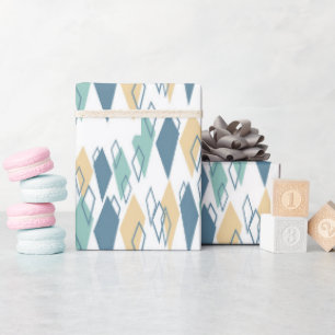 Mid Century Pattern Wrapping Paper