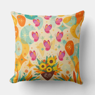 Mid‑Century Petalflight Cushion