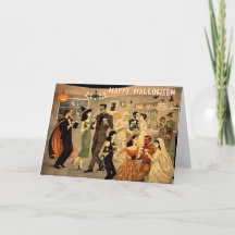 Mid Century Retro 40s Halloween Martini Party