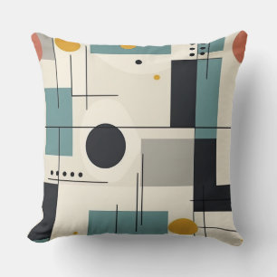 Mid Century Retro Modern  Cushion