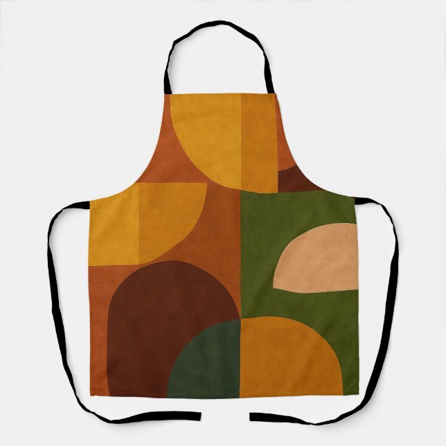 Mid-Century Soul Pattern Apron (Front)