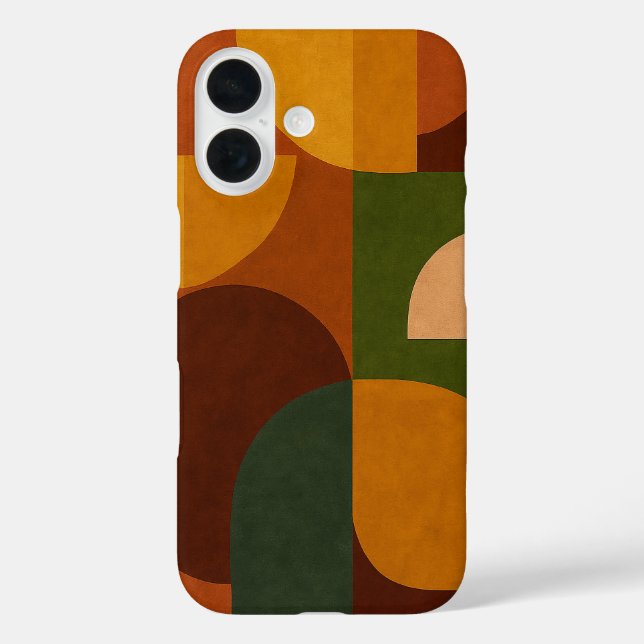 Mid-Century Soul Pattern Case-Mate iPhone Case (Back)