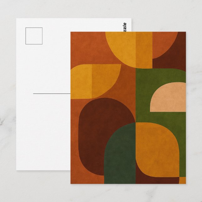 Mid-Century Soul Pattern Postcard (Front/Back)