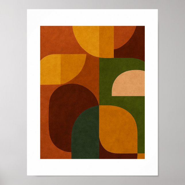 Mid-Century Soul Pattern Poster (Front)