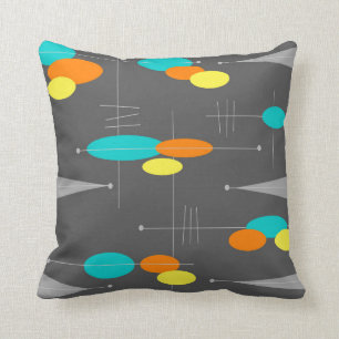 Mid-Century Space Age Spheres Cushion