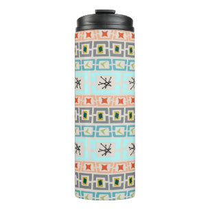 Mid-Century Stripes Thermal Tumbler