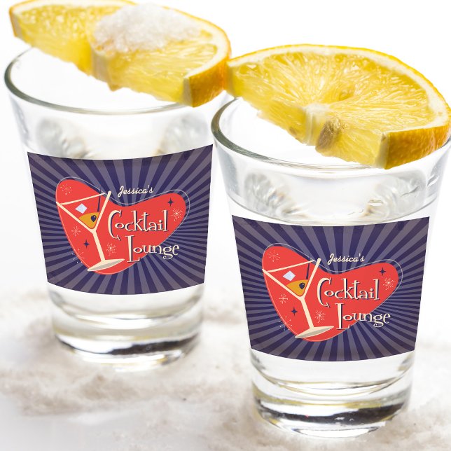 Mid Century Style Cocktail Lounge Shot Glass (Creator Uploaded)